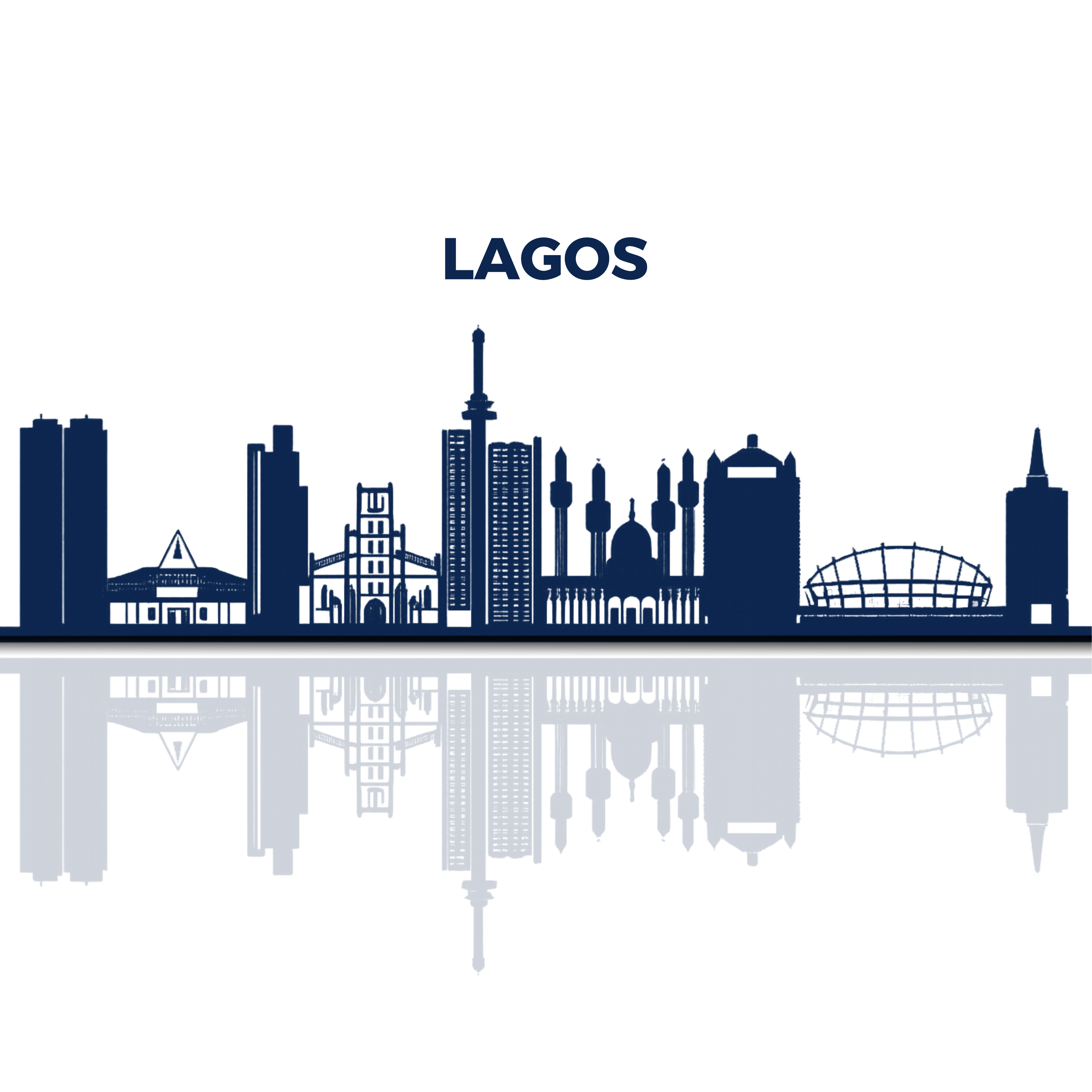 Lagos Nigeria Skyline